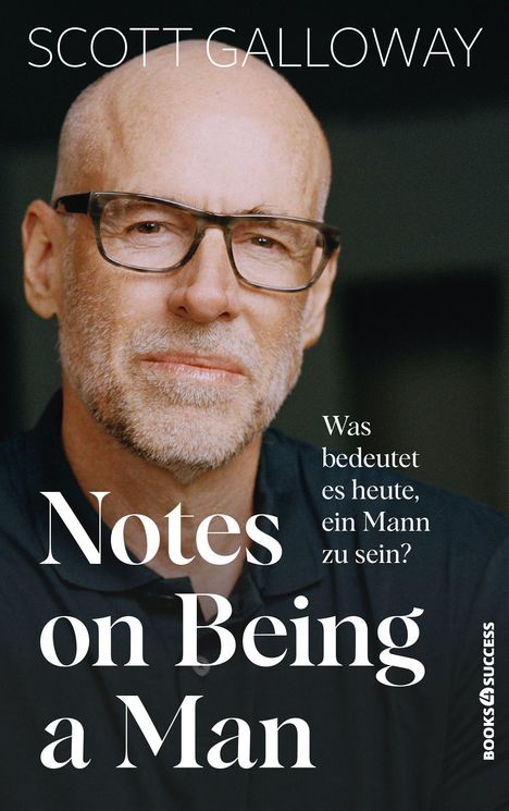 „Notes on Being a Man“, „Was bedeutet es heute, ein Mann zu sein?“ Porträt eines Mannes mit Brille und Bart.