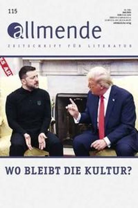 Allmende 115 - Zeitschrift für Literatur, Buch