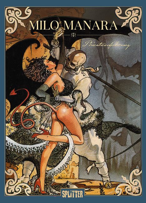 Milo Manara: Privatvorführung, Buch