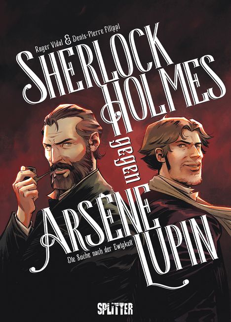 Denis-Pierre Filippi: Sherlock Holmes gegen Arsène Lupin, Buch