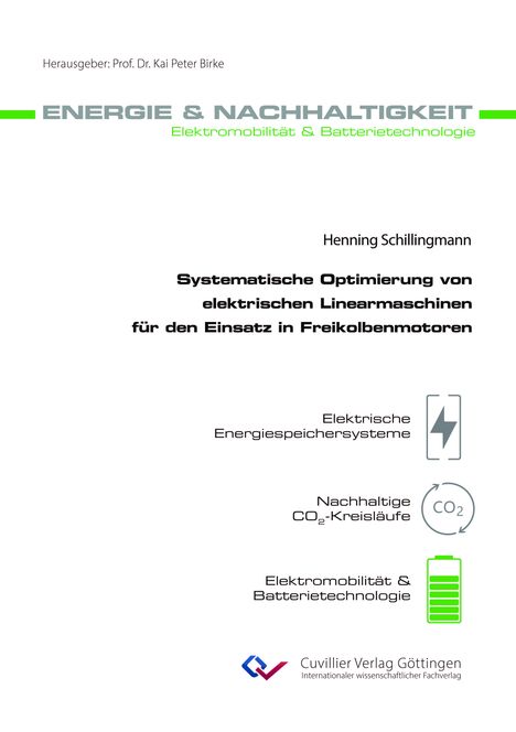 Henning Schillingmann: Schillingmann, H: Systematische Optimierung von elektrischen, Buch