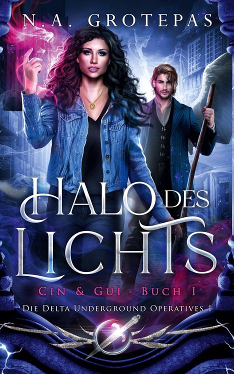 N. A. Grotepas: Halo des Lichts, Buch