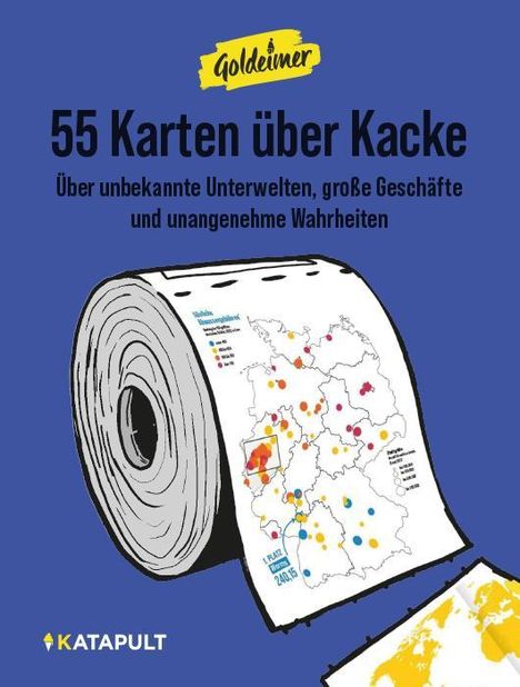 55 Karten über Kacke, Buch