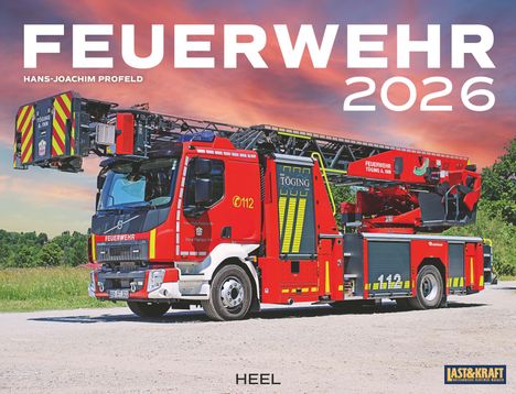 Hans-Joachim Profeld: Kalender Feuerwehr 2026 Eintragkalender, Kalender