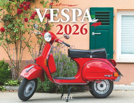 Dieter Rebmann: Kalender Vespa 2026 Eintragkalender, Kalender