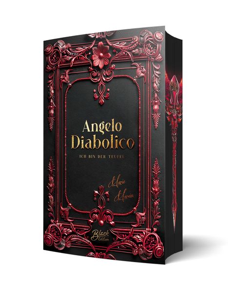 Marie Marvin: Angelo Diabolico, Buch