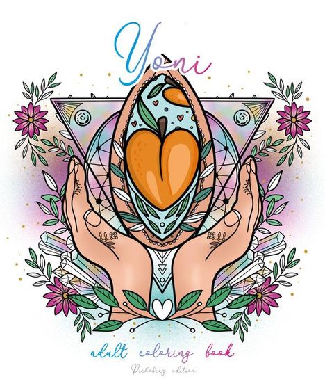 YONI - Vulva coloring book, Buch