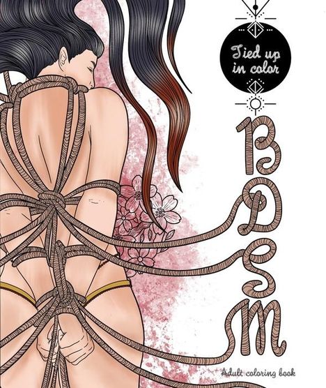 BDSM coloring book, Buch