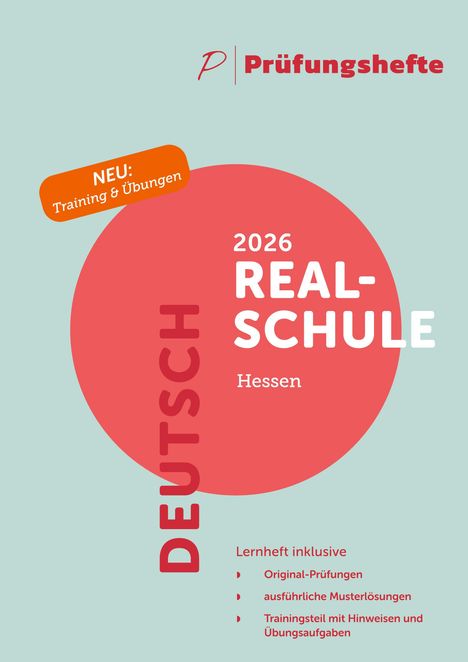 Prüfungsheft & Training - 2026 Deutsch Realschule - Hessen - Original-Prüfungen und Lösungen, Buch