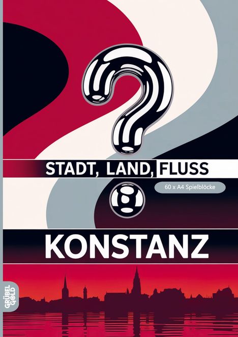 „STADT, LAND, FLUSS“ und „KONSTANZ“ stehen auf einem bunten Hintergrund mit einer großen Fragezeichen-Illustration.
