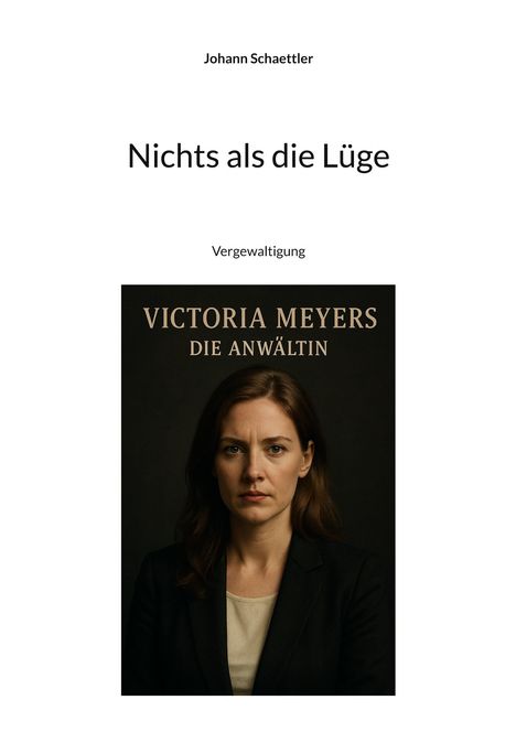 Johann Schaettler: Nichts als die Lüge, Buch