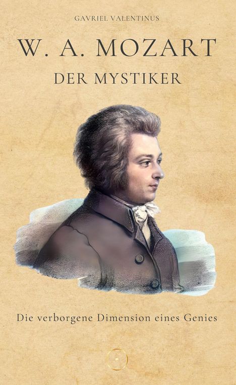 GAVRIEL VALENTINUS

W. A. MOZART

DER MYSTIKER

Die verborgene Dimension eines Genies

Illustration eines Mannes im Profil.