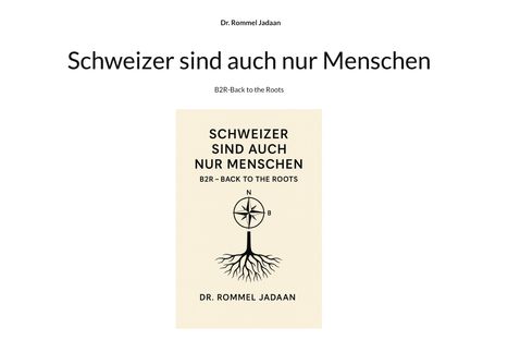 Rommel Jadaan: Schweizer sind auch nur Menschen, Buch