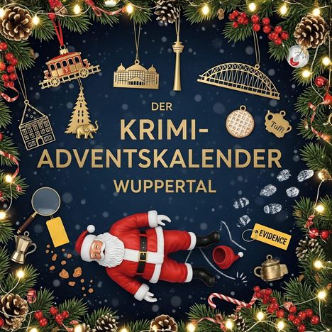 Lina Hofmann: Der Krimi-Adventskalender Wuppertal, Buch