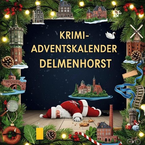 Anton Friedrich: Der Krimi-Adventskalender Delmenhorst, Buch