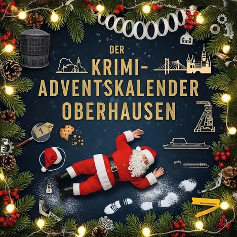 Marie Vogel: Der Krimi-Adventskalender Oberhausen, Buch