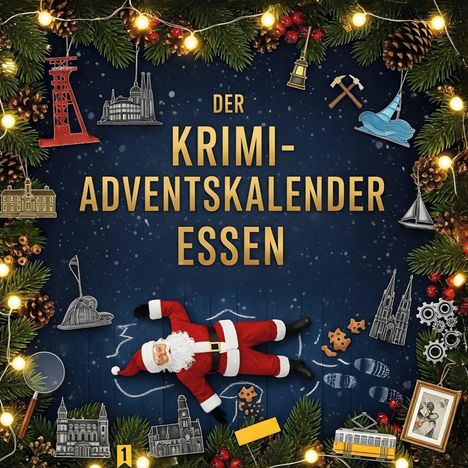 Ava Frank: Der Krimi-Adventskalender Essen, Buch