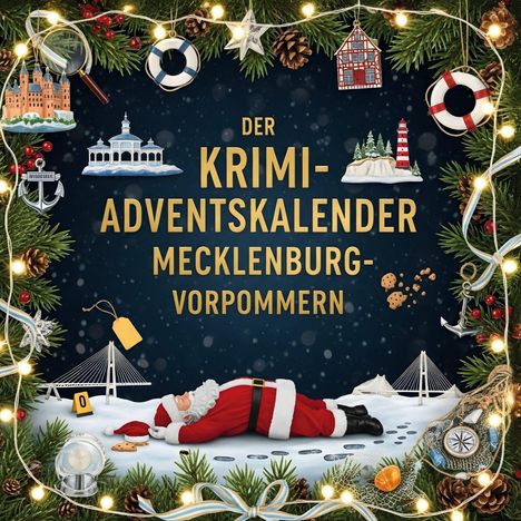 Alexander Vogel: Der Krimi-Adventskalender Mecklenburg-Vorpommern, Buch
