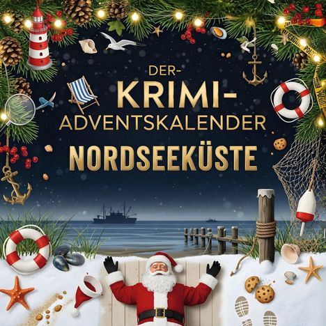 Laura Lange: Der Krimi-Adventskalender Nordseeküste, Buch