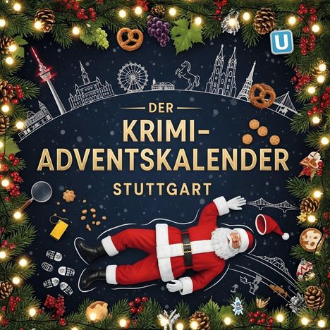 Jonas Weber: Der Krimi-Adventskalender Stuttgart, Buch