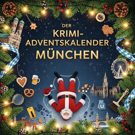 Charlotte Herrmann: Der Krimi-Adventskalender München, Buch