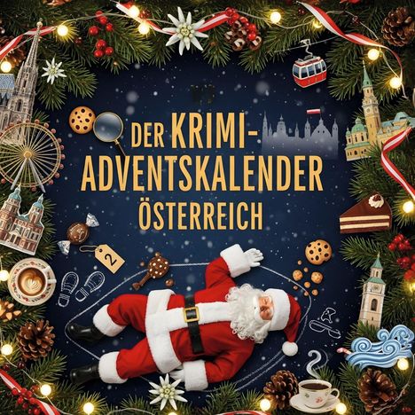 Emma Zimmermann: Der Krimi-Adventskalender Österreich, Buch