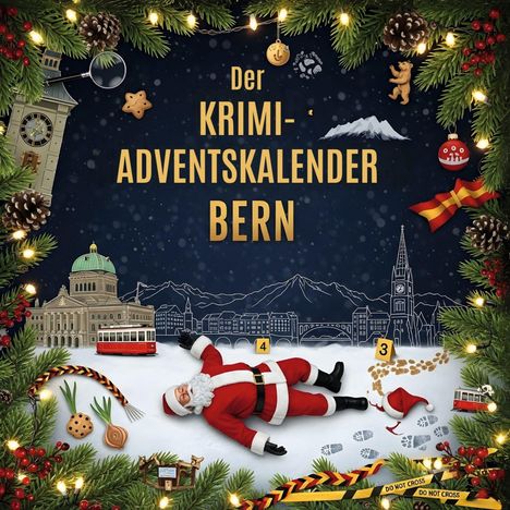 Laura Herrmann: Der Krimi-Adventskalender Bern, Buch