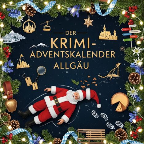Jakob Lang: Der Krimi-Adventskalender Allgäu, Buch