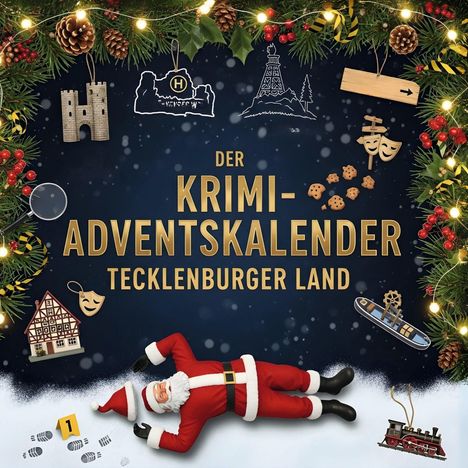 Lina Schulz: Der Krimi-Adventskalender Tecklenburger Land, Buch