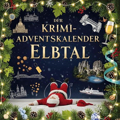 Liam Maier: Der Krimi-Adventskalender Elbtal, Buch
