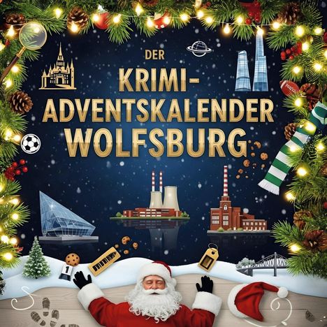 Emily Schäfer: Der Krimi-Adventskalender Wolfsburg, Buch