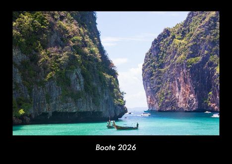 Tobias Becker: Boote 2026 Fotokalender DIN A3, Kalender