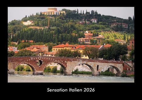 Tobias Becker: Sensation Italien 2026 Fotokalender DIN A3, Kalender
