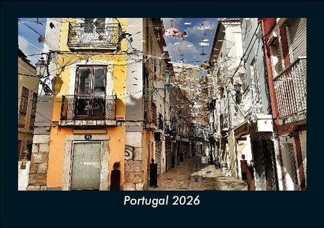 Tobias Becker: Portugal 2026 Fotokalender DIN A5, Kalender