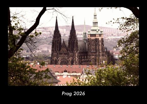 Tobias Becker: Prag 2026 Fotokalender DIN A3, Kalender