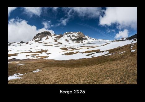 Tobias Becker: Berge 2026 Fotokalender DIN A3, Kalender