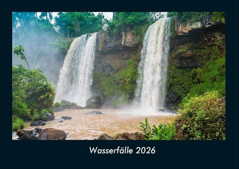 Tobias Becker: Wasserfälle 2026 Fotokalender DIN A4, Kalender