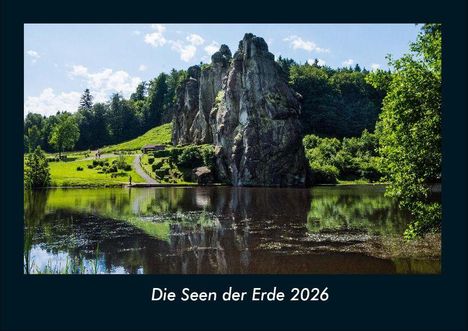 Tobias Becker: Die Seen der Erde 2026 Fotokalender DIN A4, Kalender