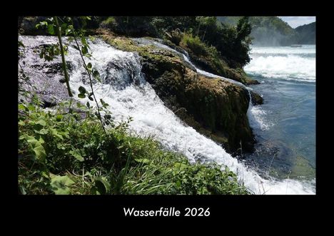 Tobias Becker: Wasserfälle 2026 Fotokalender DIN A3, Kalender