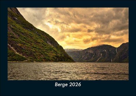 Tobias Becker: Berge 2026 Fotokalender DIN A5, Kalender