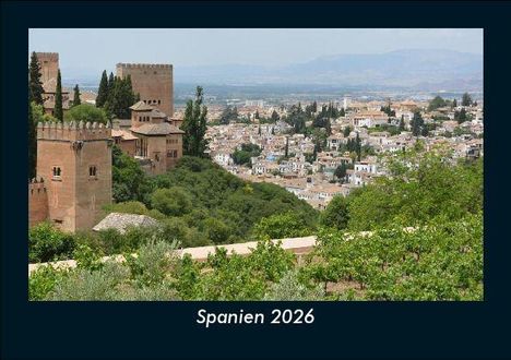 Tobias Becker: Spanien 2026 Fotokalender DIN A5, Kalender