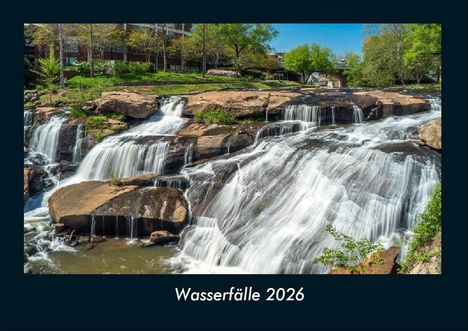 Tobias Becker: Wasserfälle 2026 Fotokalender DIN A4, Kalender