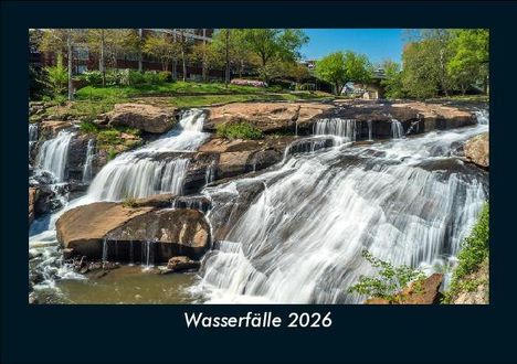 Tobias Becker: Wasserfälle 2026 Fotokalender DIN A5, Kalender