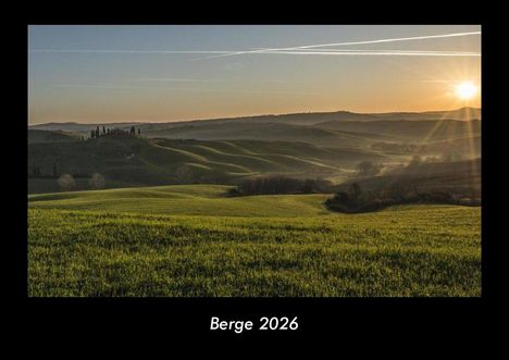 Tobias Becker: Berge 2026 Fotokalender DIN A3, Kalender