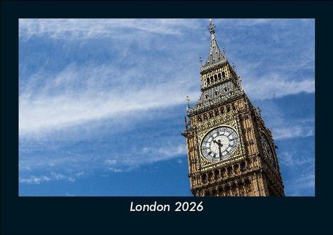 Tobias Becker: London 2026 Fotokalender DIN A5, Kalender