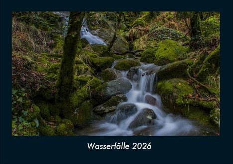Tobias Becker: Wasserfälle 2026 Fotokalender DIN A4, Kalender