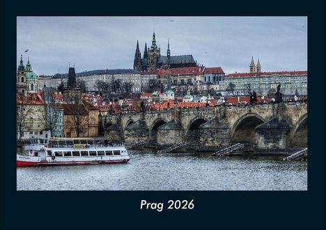 Tobias Becker: Prag 2026 Fotokalender DIN A4, Kalender