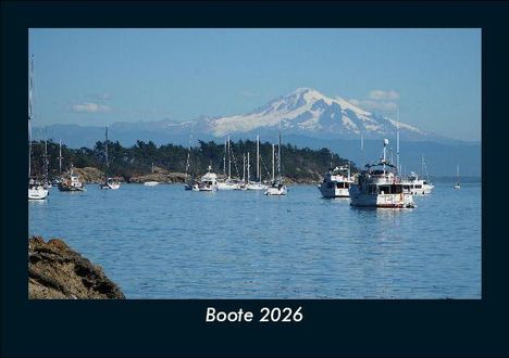 Tobias Becker: Boote 2026 Fotokalender DIN A5, Kalender