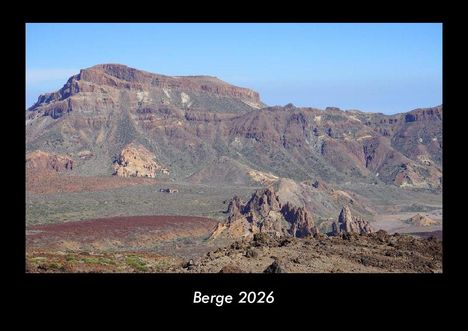 Tobias Becker: Berge 2026 Fotokalender DIN A3, Kalender