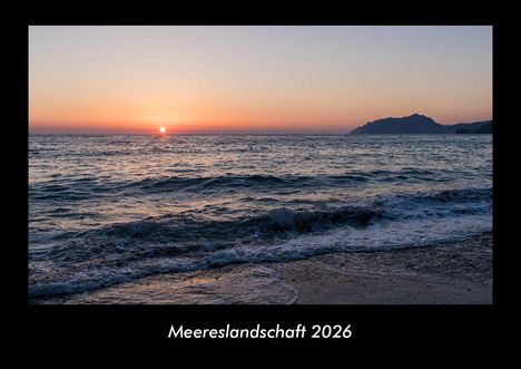 Tobias Becker: Meereslandschaft 2026 Fotokalender DIN A3, Kalender